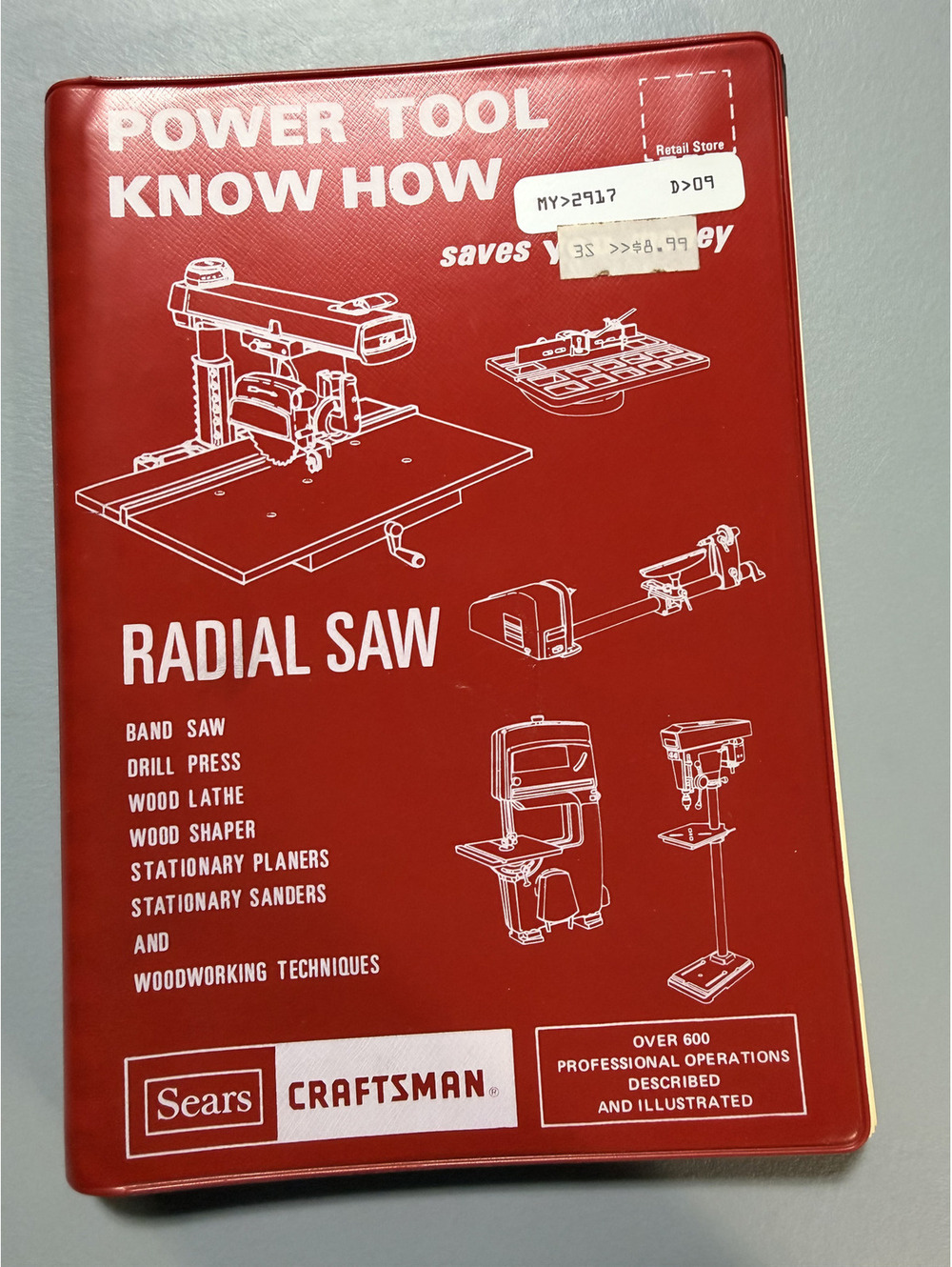 Power Tool Know How: Radial Saw - Sears Craftsman Manual 1983